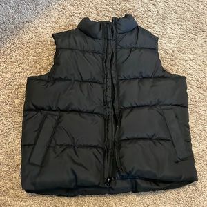 EUC size 5 Old Navy, black vest